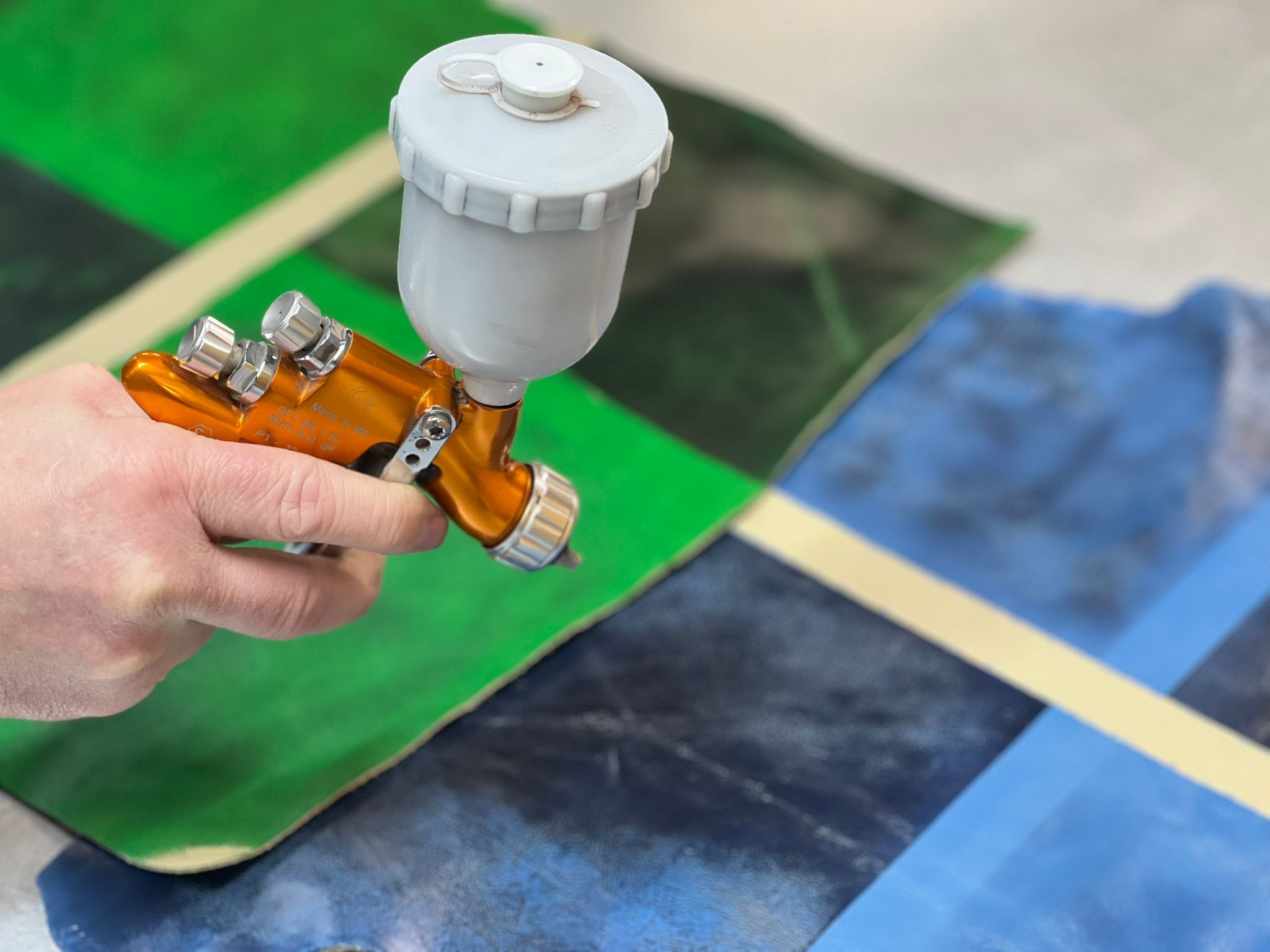 Two Tone & Rub Off Leather course